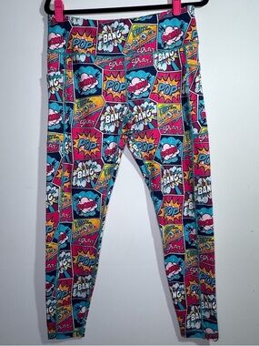 Constantly Varied Gear Leggings XL Comic Print Squat Proof Pockets